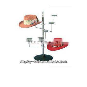 metal iron hat cap hanging display stand HSX-DR0344