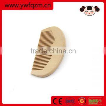 2016 Wholesale wooden hair moustache curved comb