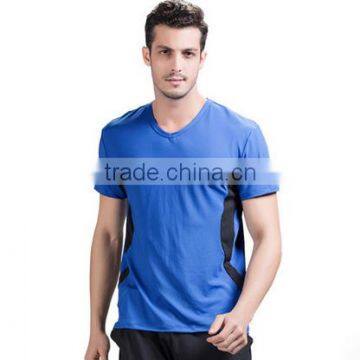 Manufacturer 2016 China Breathable 140GSM Quick Dry Mens Athletic Plain Mesh Running Wear