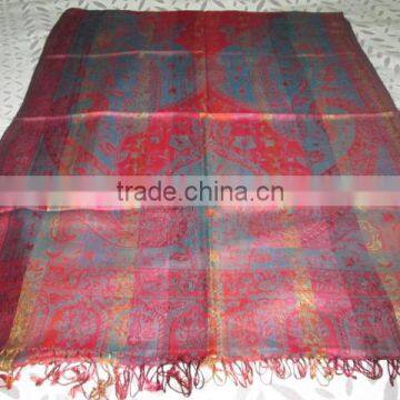 SILK & WOOL STOLE photo-4