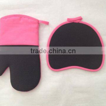Silicone Kitchen Oven Mitten Gloves for BBQ photo-2