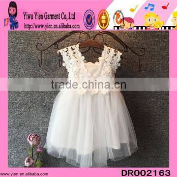 White Lace Baby Princess Dress Good Quality Baby Princess Dress