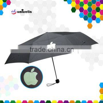 21''x8k High Quality Three Folding Umbrella Change Color When Wet Umbrella