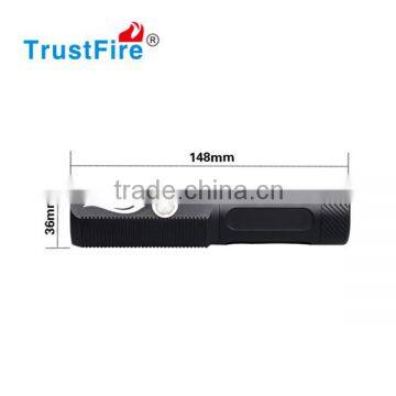 Free Holster Cree Flashlight TrustFire A10 USB Micro Input Torch 4000mAh Rechargeable 26650 Flashlight With Middle Button Switch photo-2