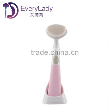 electric vibration facial brush oem facial cleansing brush