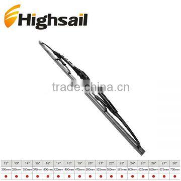 Automobile metal universal wiper blade