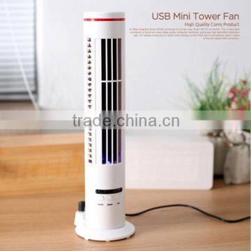 USB Tower Fan Bladeless Fan with Anion Function
