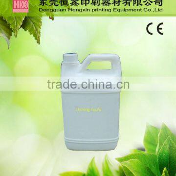 Eching liquid for pad printing