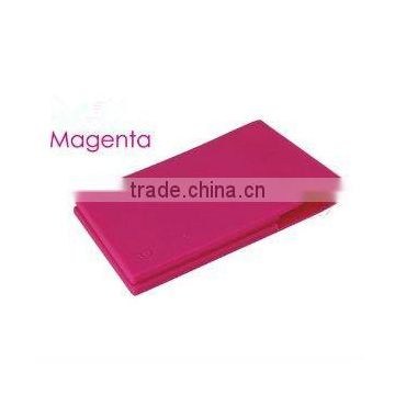 whole sell fashion silicone name card holder