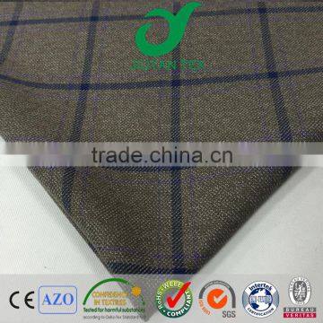 JY-1611 tr 70/30 25S/2+25S/2+25S/1*2 fashion plaids design woven plain weave men pant textile suiting fabric