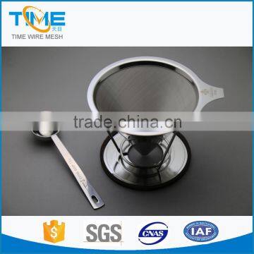 USA market High quality pour over coffee dripper stainless steel