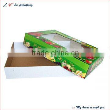 custom fruit cardboard boxes for sale/ fruit gift box for promotion wholesale