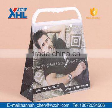 PP promotion gift foldable bag with beautiful print