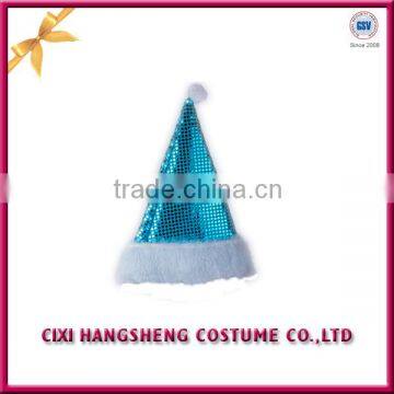 High Quaility Cheap Colorful Sequin Soft Christmas Hat photo-2
