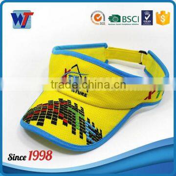 OEM fashion custom cheap sports visor caps running visor cap