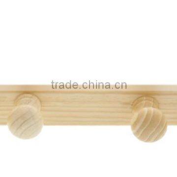 Expanding PEG Rack 10 Hooks Solid Wood Coat Rack for Sale photo-2