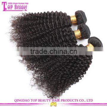 2016 Hot Sale Full Cuticle 4c Afro Kinky Curly Human Hair Weave, Mongolian Kinky Curly Hair photo-6