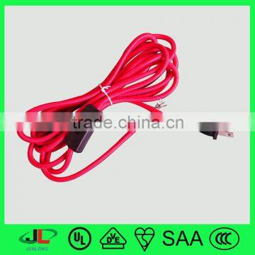 Textile electrical cord 2mm for sale,fabric electrical cord,textile electric cord