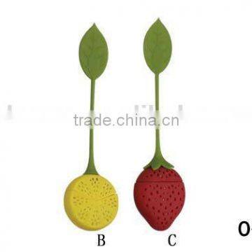 strawberry shape tea stick &coffee strainer,tea infuser,tea tools,tea ball,tea filter,tea accessories