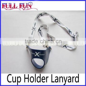 2016 Various Style Cup Holder Lanyard Polyester Lanyard photo-4