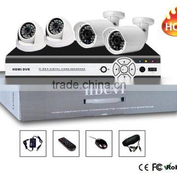 2015 best selling security surveillance full hd cctv camera used day ninght cctv camera 4ch 720p indoor outdoor ir camera