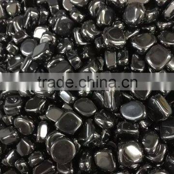 Natural Black Obsidian Crushed Stone for Sale photo-5