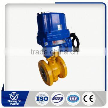 China manufacture electric air solenoid electric ball valve stainless steel