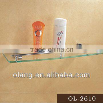 bathroom shower glass shelf accessories holder OL-2610