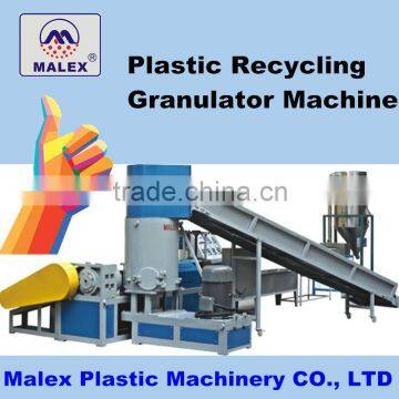 best sale plastic granulate recycle machine