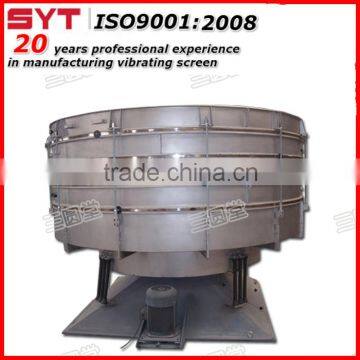 Tumbler screen for processing bulk materials