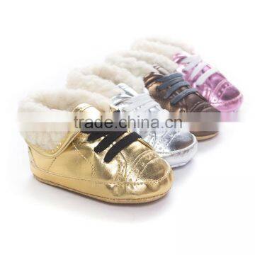 Wholesale shoes for kids high quality soft sole warm baby boots shoes for winter