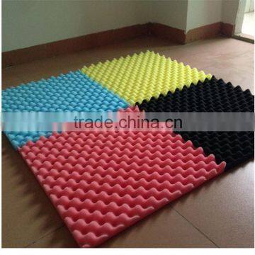 Wave Shape Acoustic Foam, Eggcrate Shape Sound Proofing Foam Wall Panel Foam Sponge