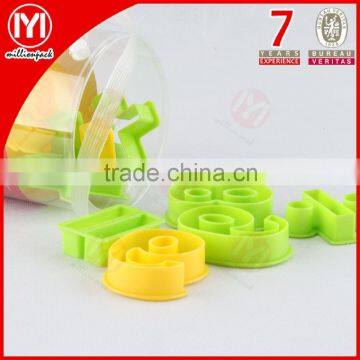 High Quality Plastic Number Shape Cookie Cutter photo-2