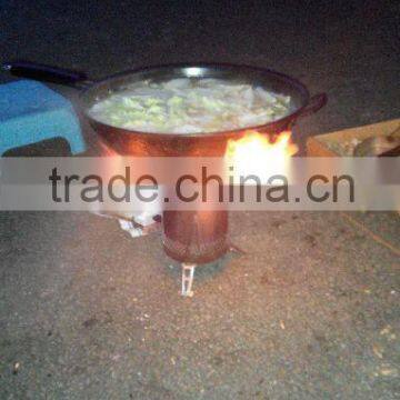 Wood Pellet and Charcoal Portable Wood Stove With Fanned Blower System photo-5