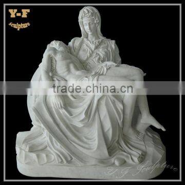 Hand-carved Mourning Of Christ Sculpture