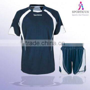 Navy Blue Soccer Uniform SL-SS-06