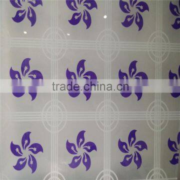 screen printing decorative door glass