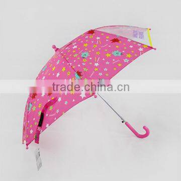 Auto Open Custom Cartoon Character Printed Straight Kids Umbrella photo-5