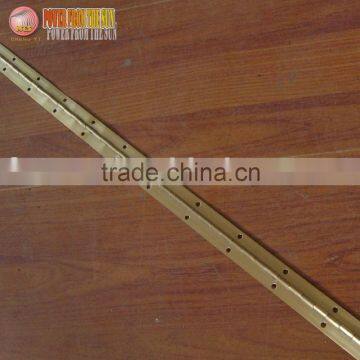 brass plated piano hinge long hinge