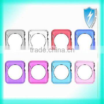 For Apple Watch Case, Crystal Clear TPU Case for Apple Watch 42mm