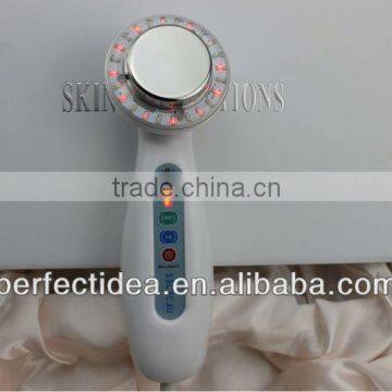 customize home use 1Mhz ultrasonic photon massager cellulite reduction machine