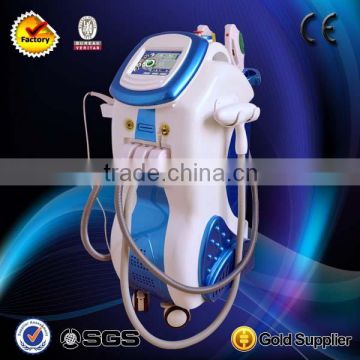 5S E-light+IPL+Q Switched Nd Armpit / Back Hair Removal Yag Laser+Cavitation+RF Ipl Beauty Machine Pigmented Spot Removal