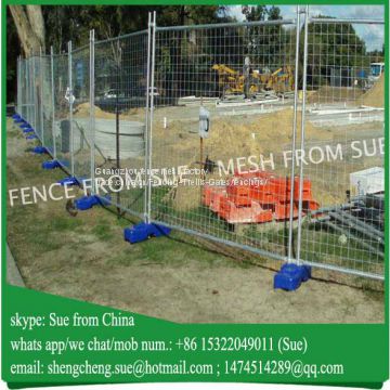 2.1m high safety fence temporary for construction site