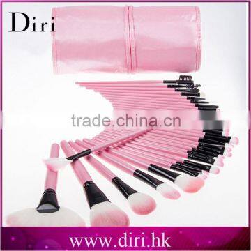 32 PCS Makeup Brush Set With Pouch Cheap Price Brush Sets Pink Handle 32pieces brushes