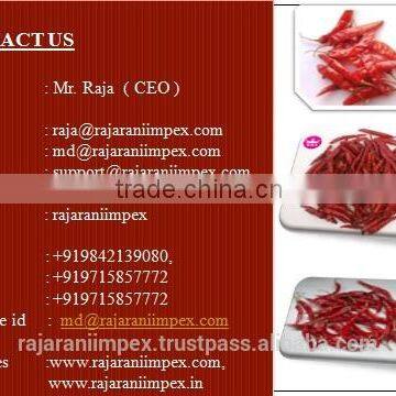 SANNAM/S4 Premium Quality Dried Red Chilli