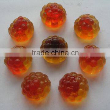 HACCP/ISO Hot Sell Red Ball Candy Fruit Flavor Gummy Candy photo-4