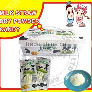 DRY MILK STRAW POWDER CANDY