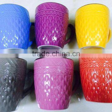 2017 Hot Selling 11oz Coated White Sublimation Ceramic Mug