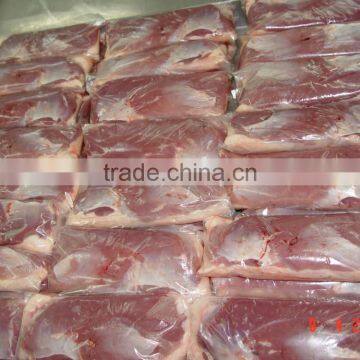 Frozen halal duck breast meat boneless skin-on