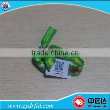 HF 13.56MHz Professional RFID Woven Fabric Wristband Bracelet photo-4